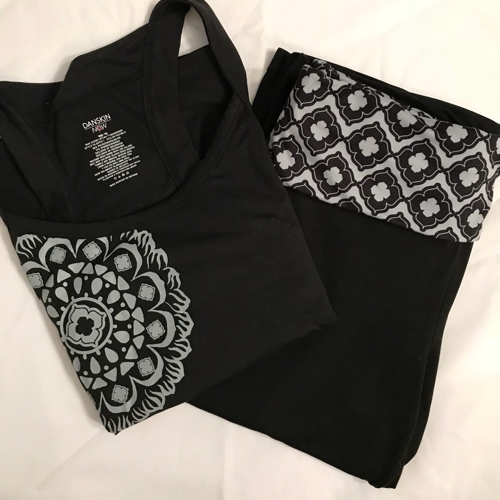 Danskin Lounge Top/Bottom